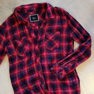 Womens flannel, runs a little small